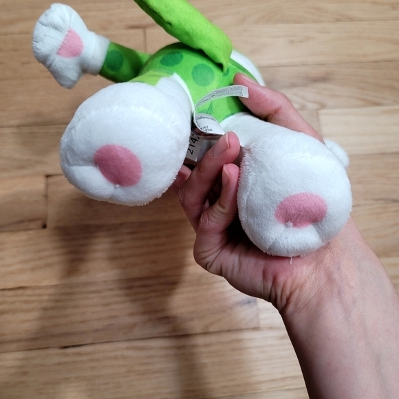 Luigi Frog Costume Plus Nintendo Green Super Mario Dotted Spotted - Picture 6 of 9